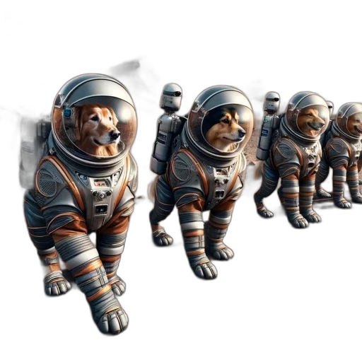 staff, animal, concept art, 3d render transparent PNG cut-out