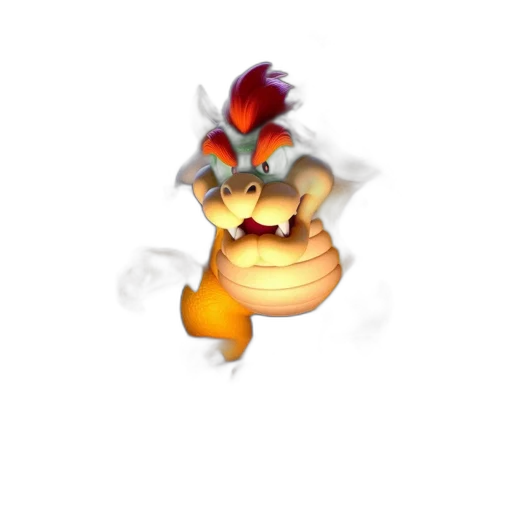 dragon, crown, mask, staff transparent PNG cut-out