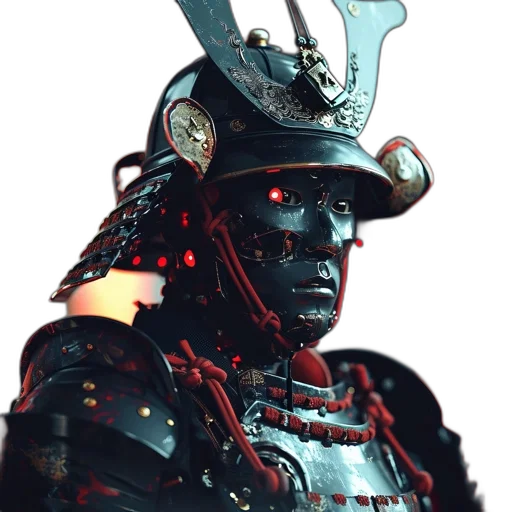 robot, staff, crown, face transparent PNG cut-out