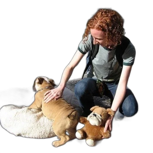 animal, staff, photorealistic, woman transparent PNG cut-out