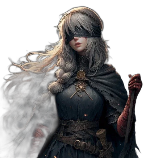 staff, mask, face, dress transparent PNG cut-out