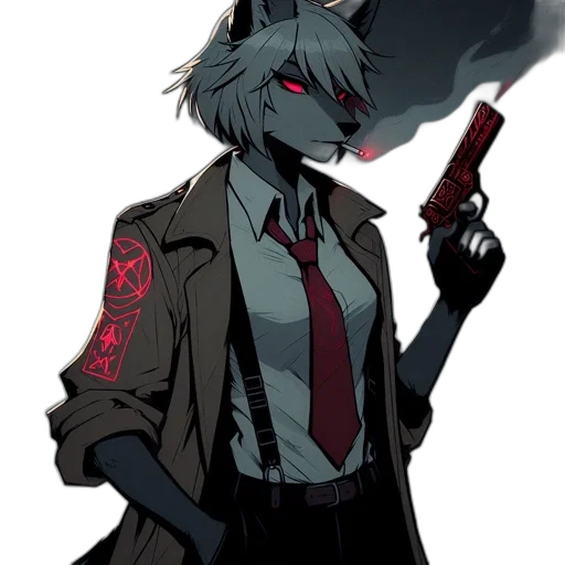 staff, weapon, jacket, mask transparent PNG cut-out
