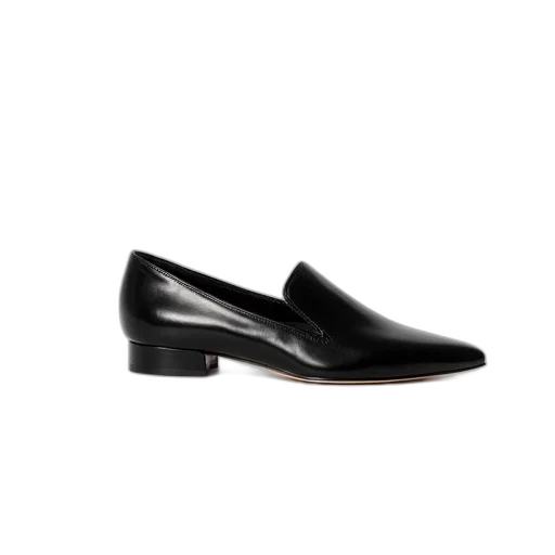shoes, black, flat, shoe transparent PNG cut-out