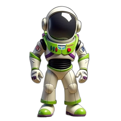 robot, 3d render, concept art, cartoon transparent PNG cut-out