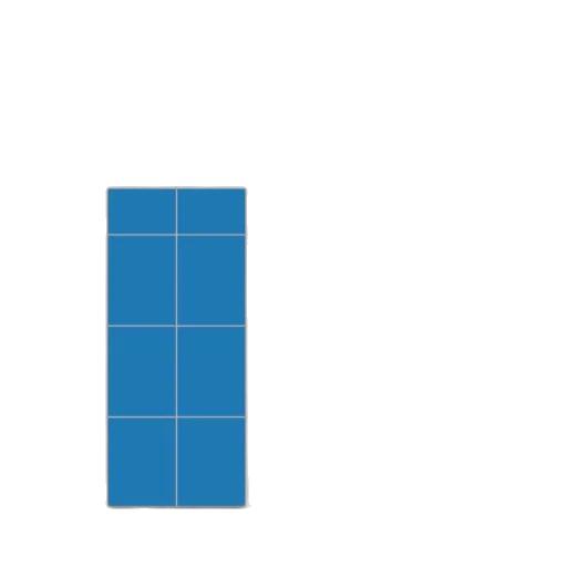 robot, pixel art, blue, monochrome transparent PNG cut-out