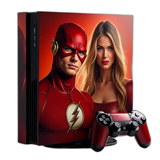 comic book art, concept art, photorealistic, flash transparent PNG cut-out