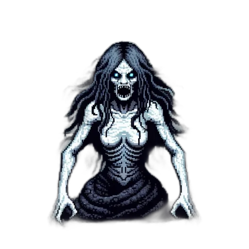 creature, dress, jewelry, mask transparent PNG cut-out
