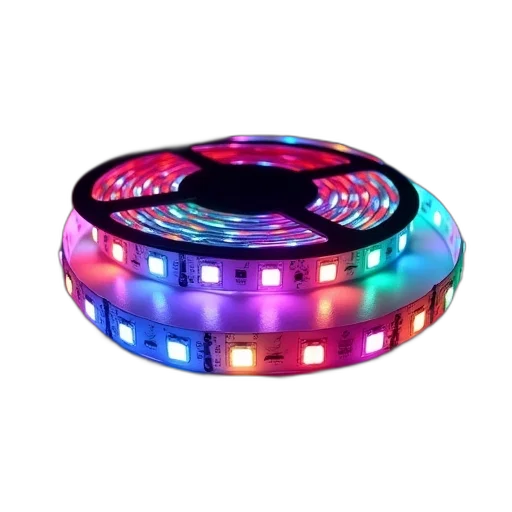 jewelry, crown, 3d render, neon lights transparent PNG cut-out
