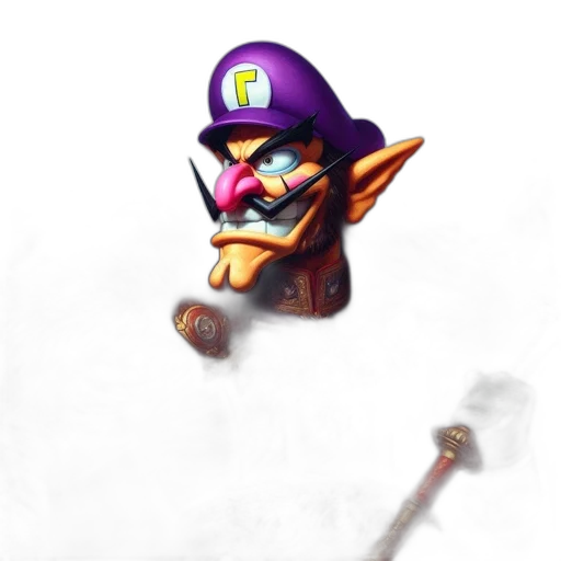staff, weapon, mask, hat transparent PNG cut-out