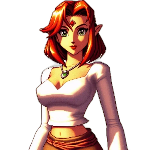 dress, staff, jewelry, crown transparent PNG cut-out
