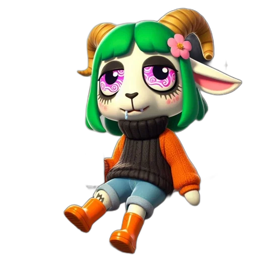 staff, animal, creature, mask transparent PNG cut-out