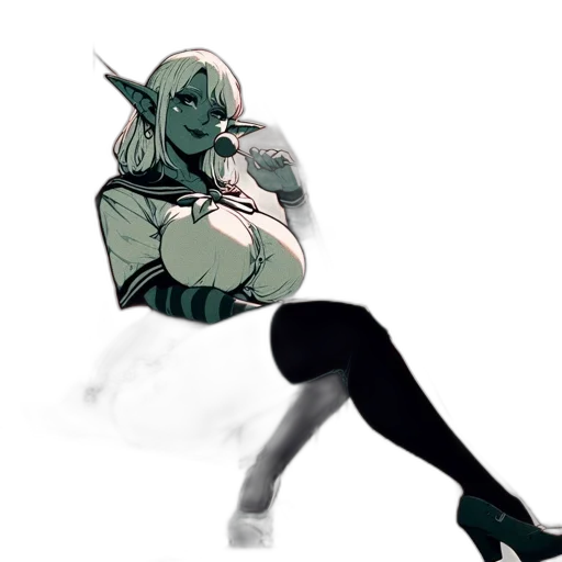 staff, creature, mask, concept art transparent PNG cut-out