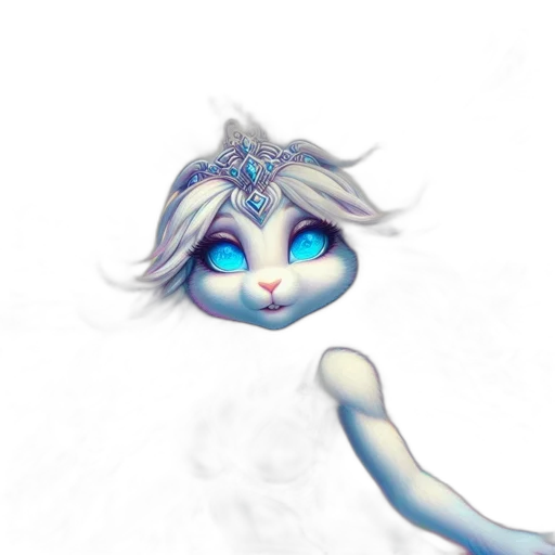 face, creature, mask, staff transparent PNG cut-out