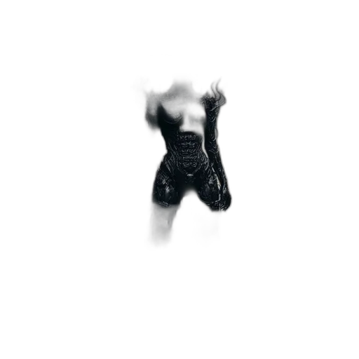 dress, mask, jacket, creature transparent PNG cut-out