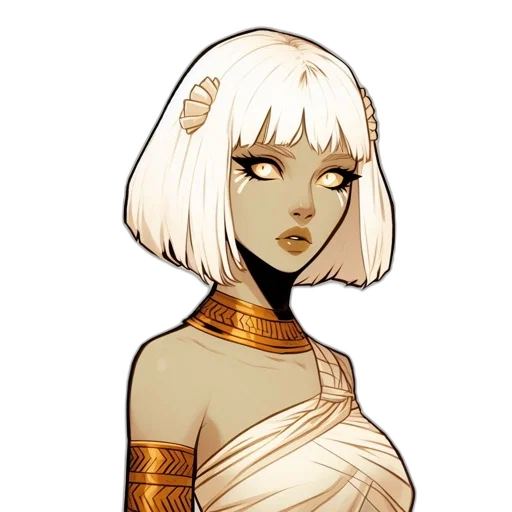 staff, jewelry, mask, dress transparent PNG cut-out