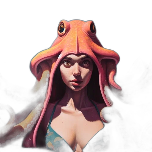 creature, hat, dragon, animal transparent PNG cut-out