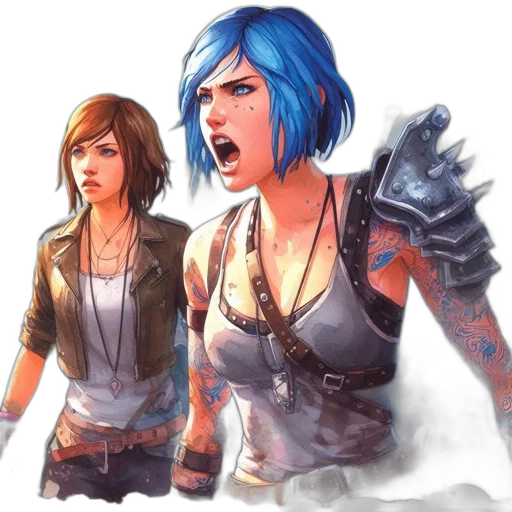 concept art, fantasy art, comic book art, photorealistic transparent PNG cut-out