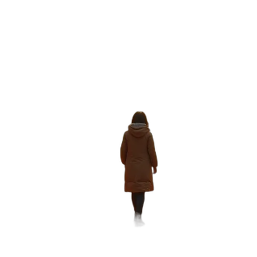jacket, dress, robot, creature transparent PNG cut-out