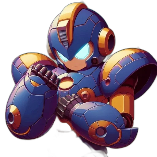 robot, weapon, concept art, 3d render transparent PNG cut-out