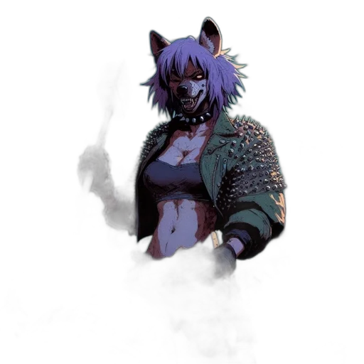 staff, animal, creature, jacket transparent PNG cut-out
