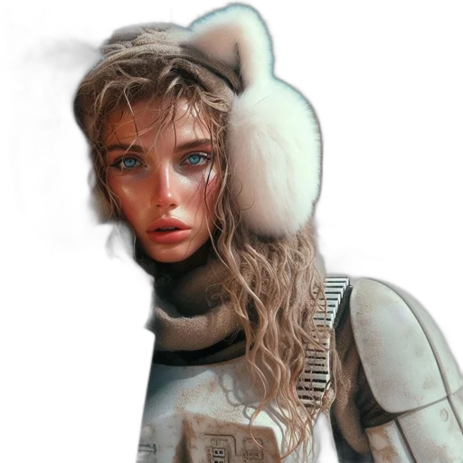 robot, jacket, face, mask transparent PNG cut-out
