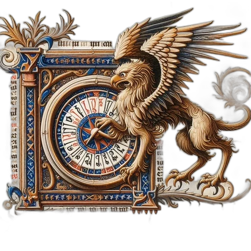 dragon, fantasy art, illuminated, manuscript transparent PNG cut-out