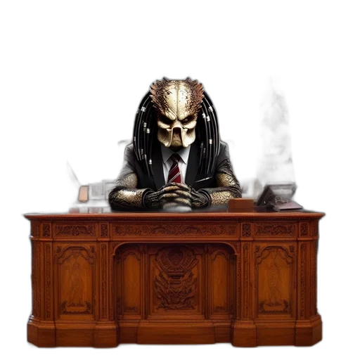 furniture, mask, robot, creature transparent PNG cut-out