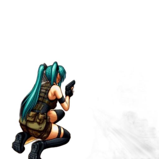 weapon, staff, animal, creature transparent PNG cut-out