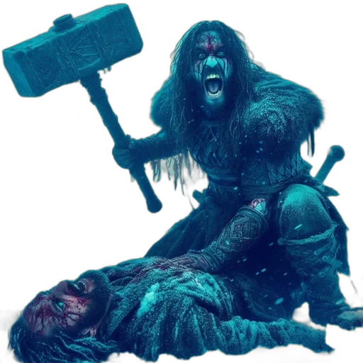 staff, creature, weapon, concept art transparent PNG cut-out
