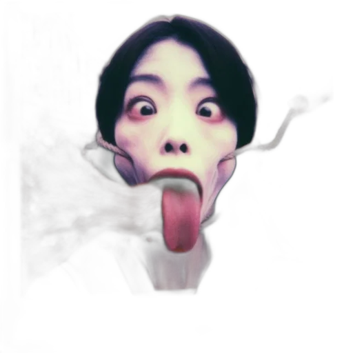 creature, mask, face, staff transparent PNG cut-out