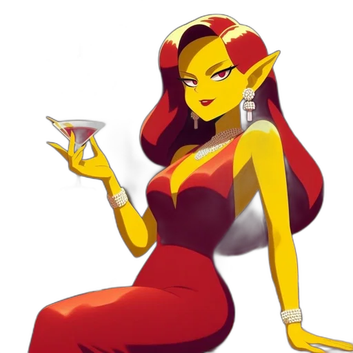 staff, dress, concept art, pixel art transparent PNG cut-out