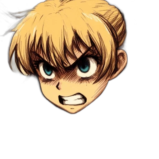 face, mask, creature, anime transparent PNG cut-out