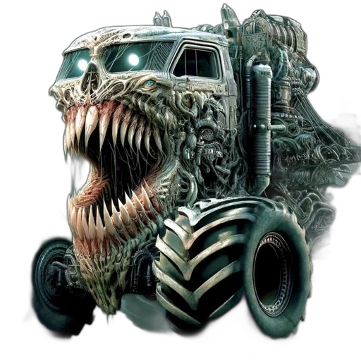 car, creature, animal, robot transparent PNG cut-out