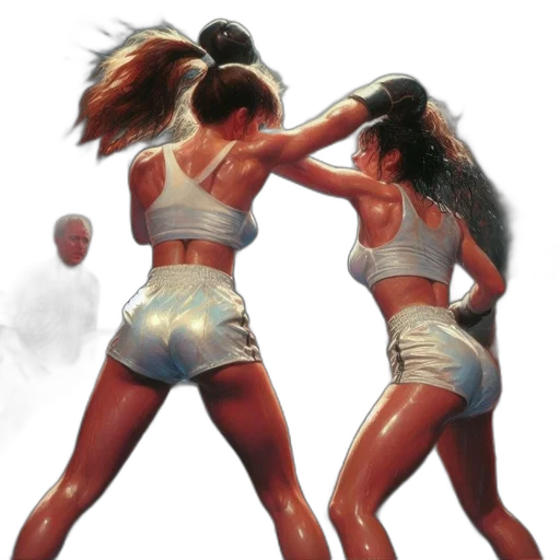 concept art, photorealistic, comic book art, oil painting transparent PNG cut-out