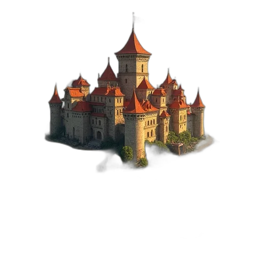 crown, building, staff, weapon transparent PNG cut-out