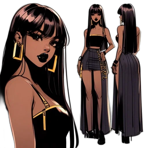 concept art, comic book art, cartoon, fantasy art transparent PNG cut-out