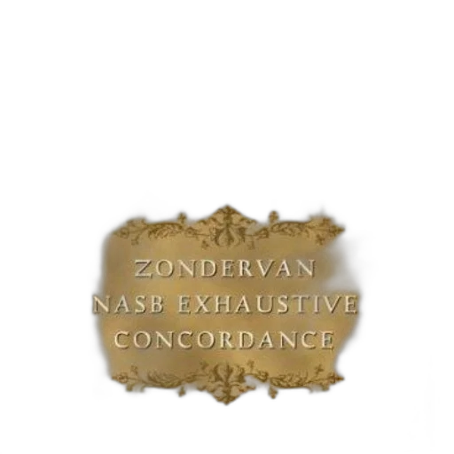 cover, zondervan, nasb, exhaustive transparent PNG cut-out