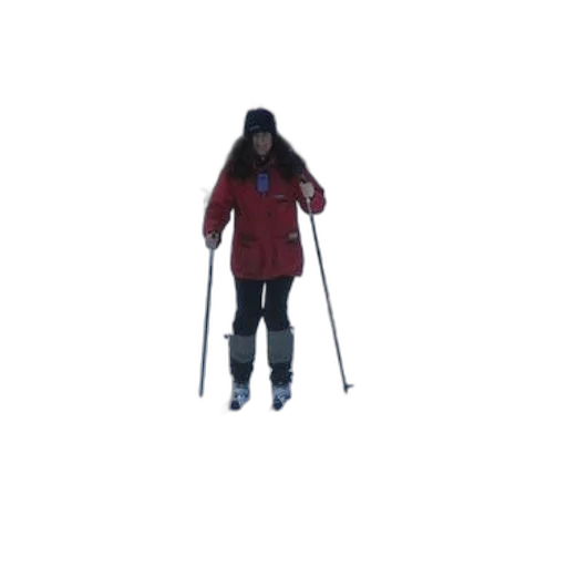 staff, jacket, 3d render, snow transparent PNG cut-out
