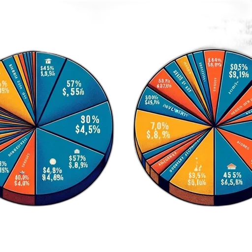 colorful, blue, comparison, chart transparent PNG cut-out