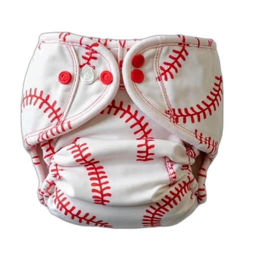 baseball, baby, diaper, cover transparent PNG cut-out