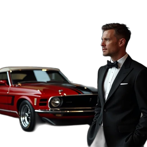car, photorealistic, 3d render, concept art transparent PNG cut-out
