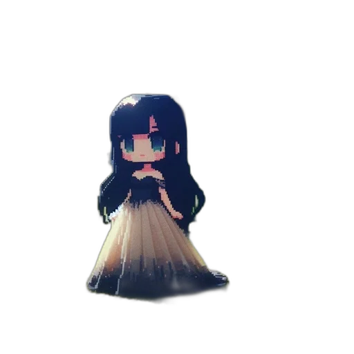 dress, creature, hair, mask transparent PNG cut-out