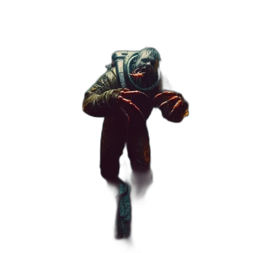 mask, creature, jacket, robot transparent PNG cut-out