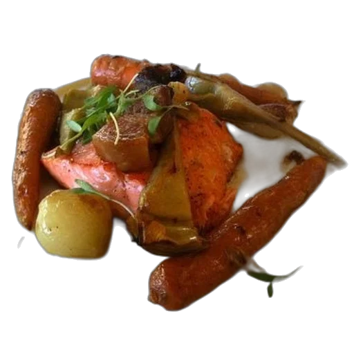 food, crown, photorealistic, plate transparent PNG cut-out