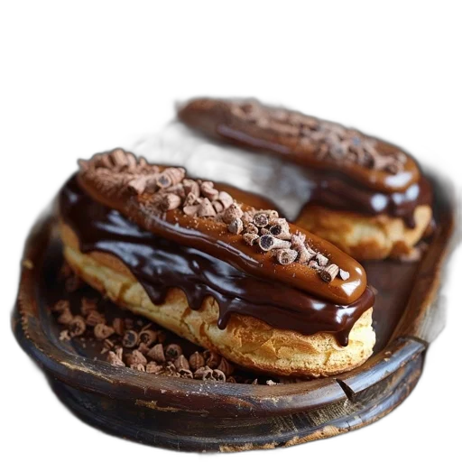 food, crown, photorealistic, chocolate transparent PNG cut-out