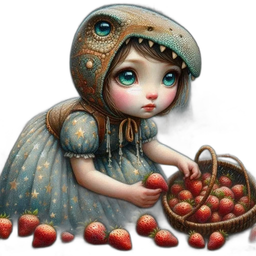 dress, food, creature, robot transparent PNG cut-out