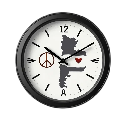 round, wall, clock, black transparent PNG cut-out