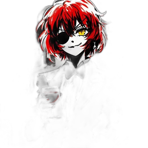 mask, face, creature, staff transparent PNG cut-out