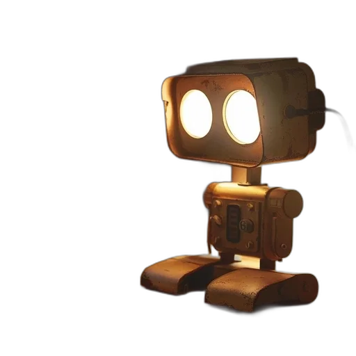 robot, furniture, staff, creature transparent PNG cut-out