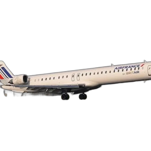 air, france, airplane, taking transparent PNG cut-out